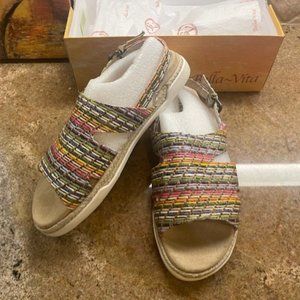 Bella Vita Kato Espadrille Sandal, Size 10 WW